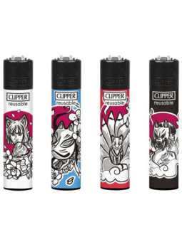 Encendedor Clipper Kitsune