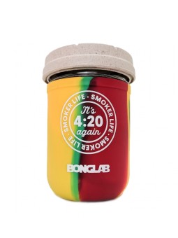 Re Stash Jar Rasta Tie Dye...