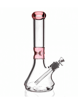 Bong Calvo Glass Beaker Rosado