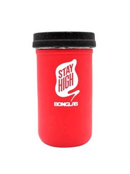 Re Stash Jar Rojo 12OZ Bonglab