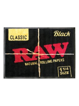 Alfombra Negra 60X80cm Raw