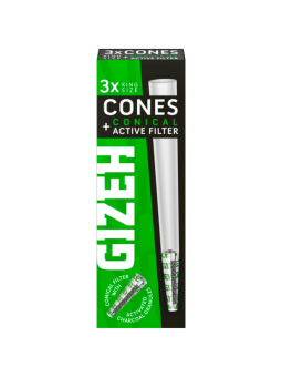 Conos Gizeh X3 Carbón...