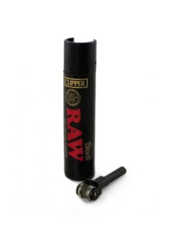 Encendedor Clipper Raw Black