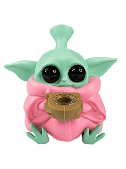 Bong de Silicona Baby Yoda