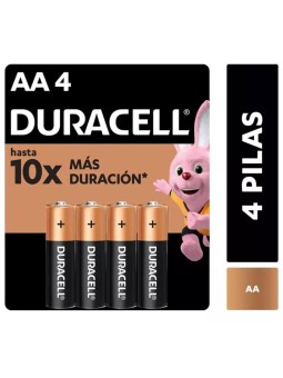 Pack 4 Pilas Aa Duracell...